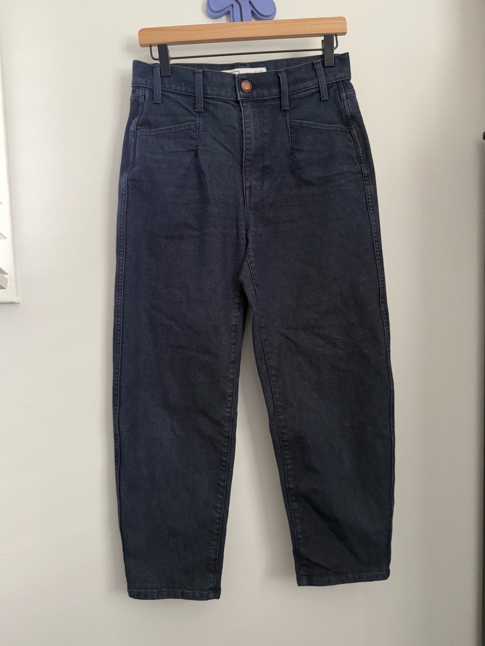 AYR 27 The Beat Jeans Dark Wash Indigo Relaxed Barrel